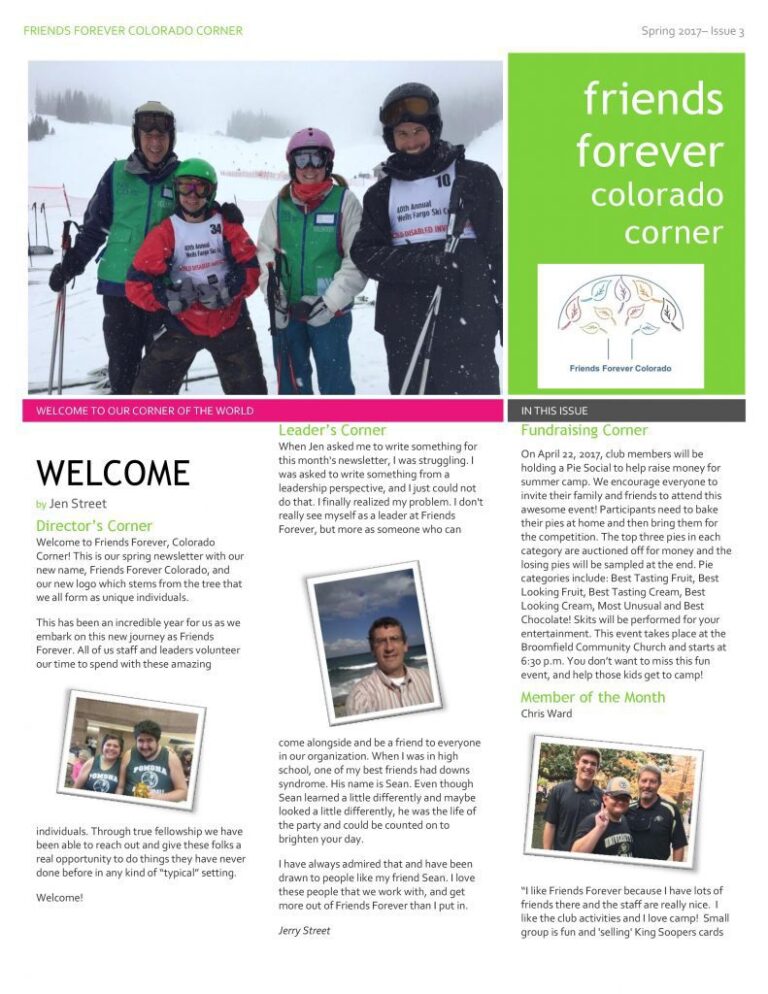 Newsletter Spring 2017 page 1