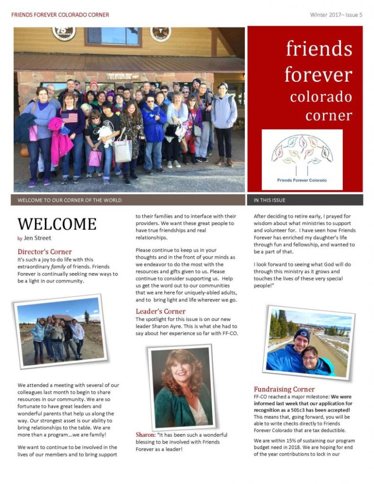 Newsletter Winter 2017 page 1