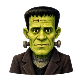 Cartoon Frankenstein Monster