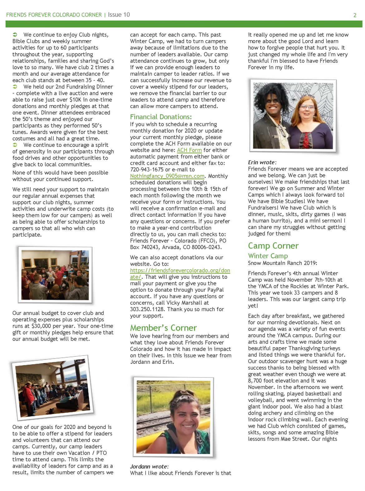 winter newsletter 2019 page 2