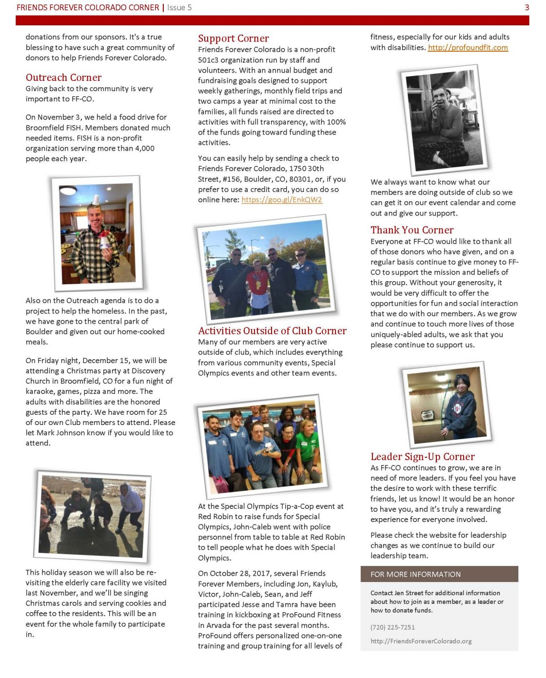 Newsletter Issue 5 - page 3