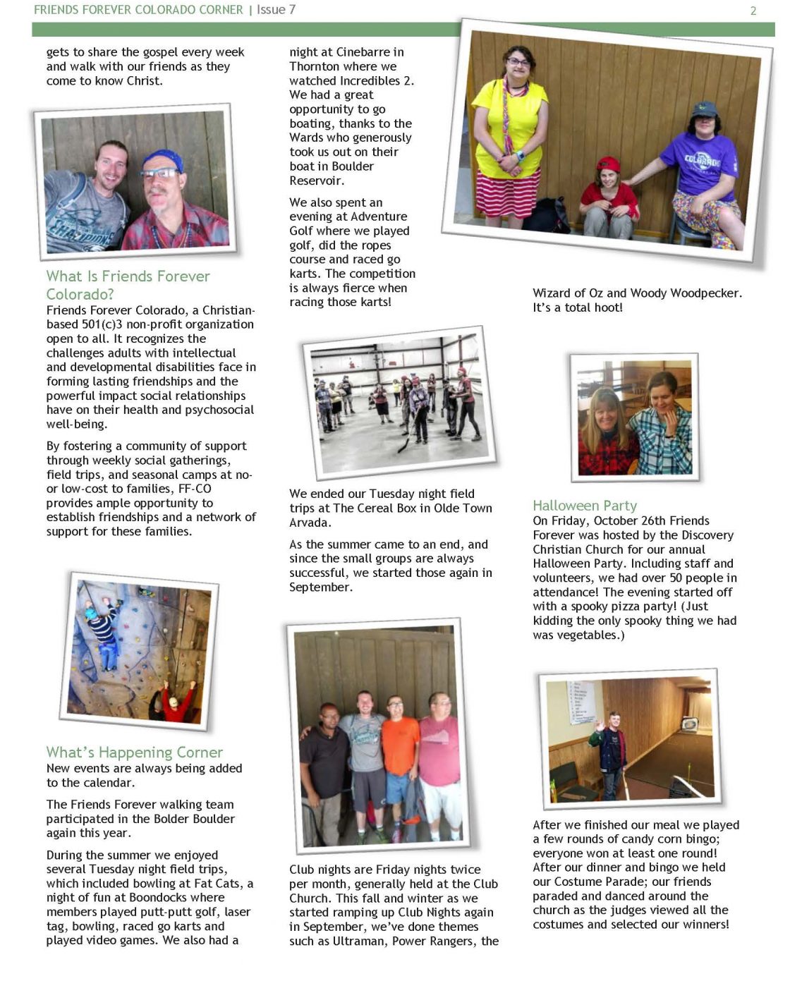 Newsletter Issue 7 - page 2