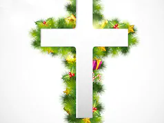 Christmas cross